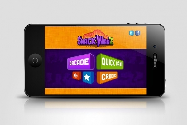 eduardorh » SNACKWARZ #iphone #brand #identity #game