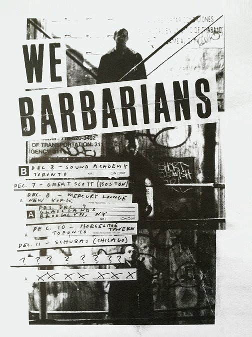 We Barbarians #layout