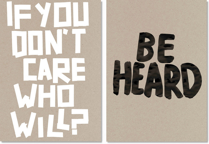 hand made type