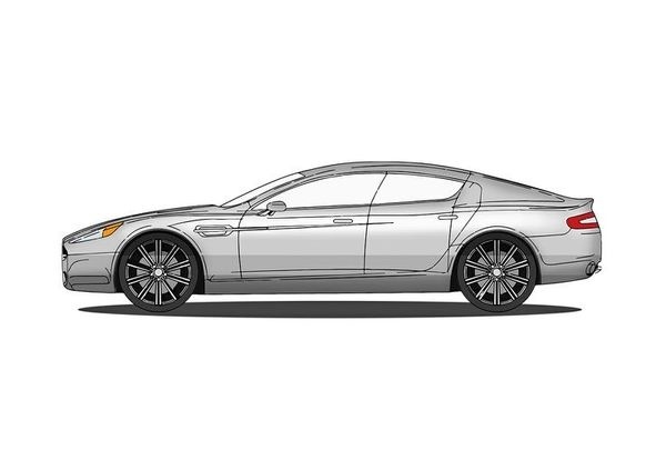 Aston Martin Illustration #martin #auto #illustration #aston #car