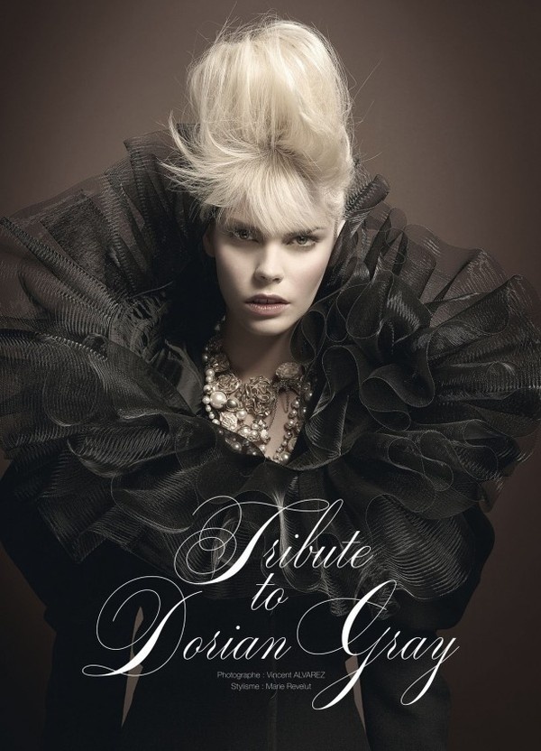 Gothic art fashion by Vincent Alvarez #fashion #photography #gothic #art