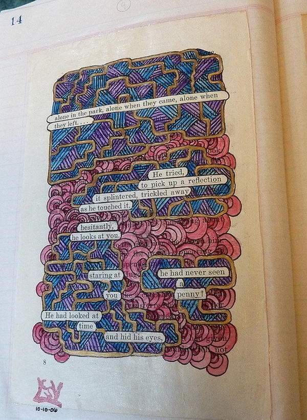 20+ Clever and Cool Old Book Art Examples #book #old #art