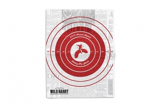 Graphic-ExchanGE - a selection of graphic projects #wild #2012 #harry #annual #identity #report