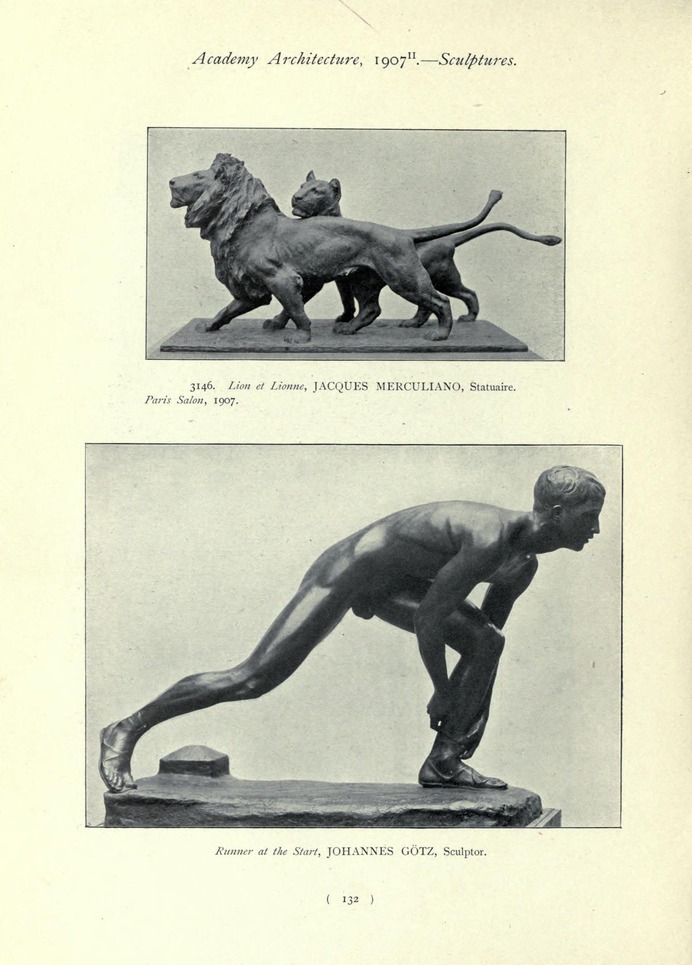 Sculptures from "Academy architecture," 1904-1908. A collection of all the sculptures published in vols. 25-34 of "Academy Architecture." : Academy architecture and architectural review : Free Download, Borrow, and Streaming : Internet Archive