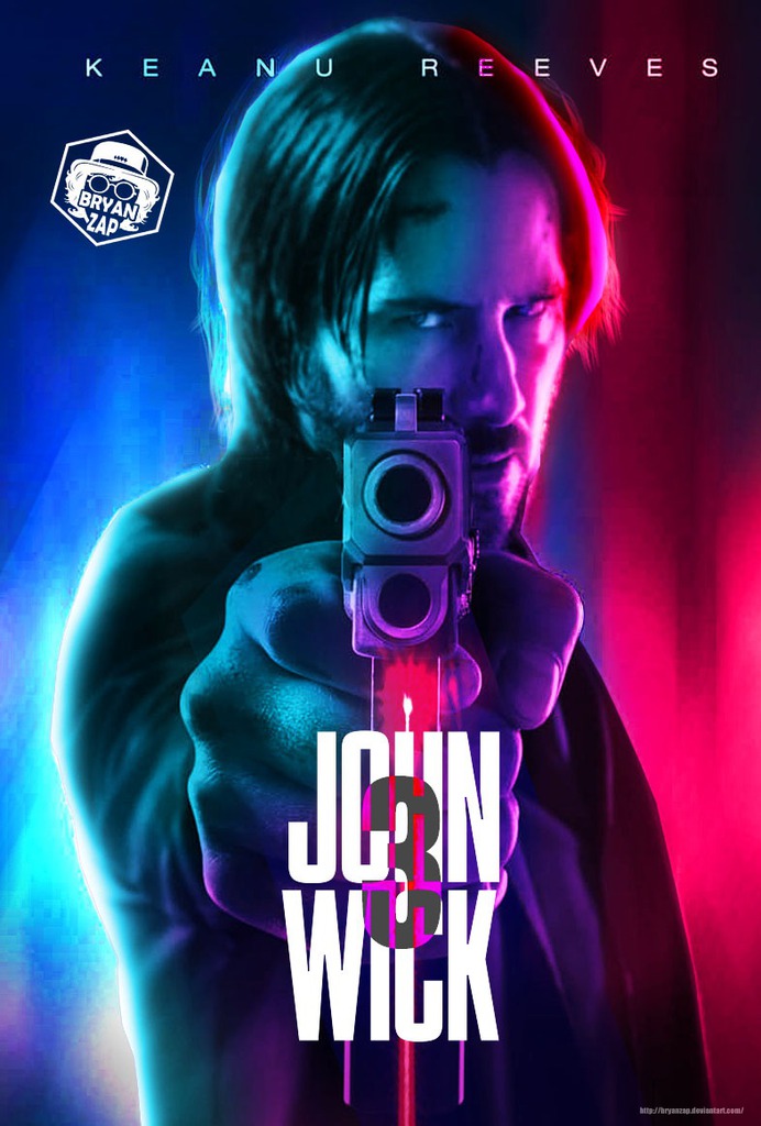 John Wick 3 Poster by Bryanzap