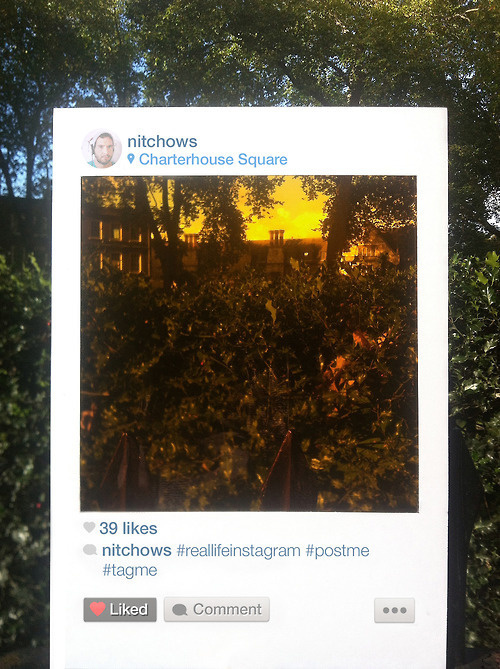 Real Life Instagram #urban #photography #art #installation