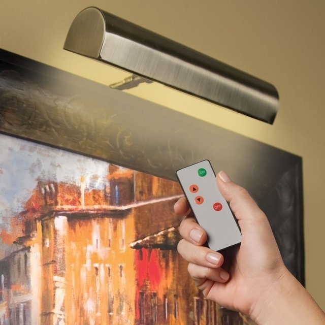 Dimmable Remote Controlled Gallery Lamp #tech #flow #gadget #gift #ideas #cool