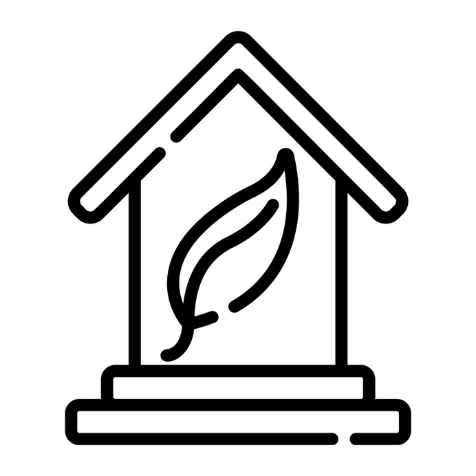 See more icon inspiration related to leaf, eco home, ecology and environment, architecture and city, eco house, real estate, ecologic, electronics, ecological, eco, house, buildings, home and construction on Flaticon.