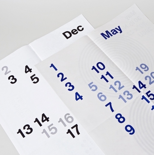 Studio Lin #calendar #poster #typography