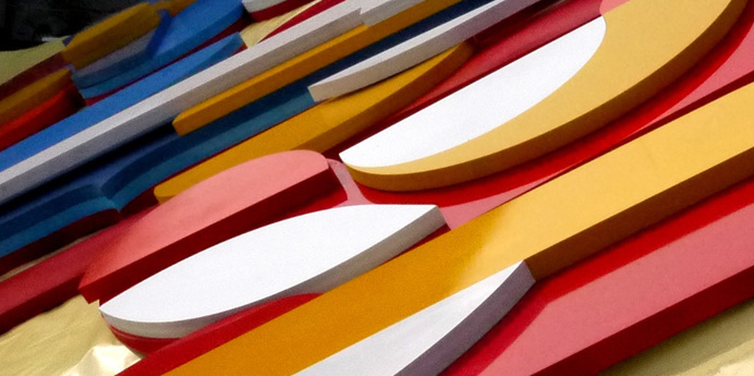 bright, color, cutout, shape, nod young