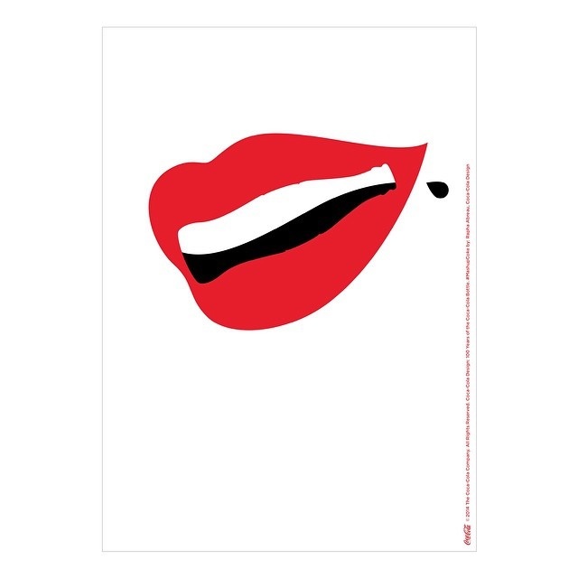 coca cola 100 years print conceptual baller