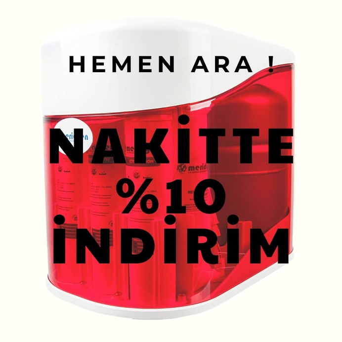 Su arıtma cihazlarında indirim