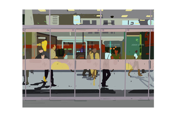FACADES01_framed #digital #paint