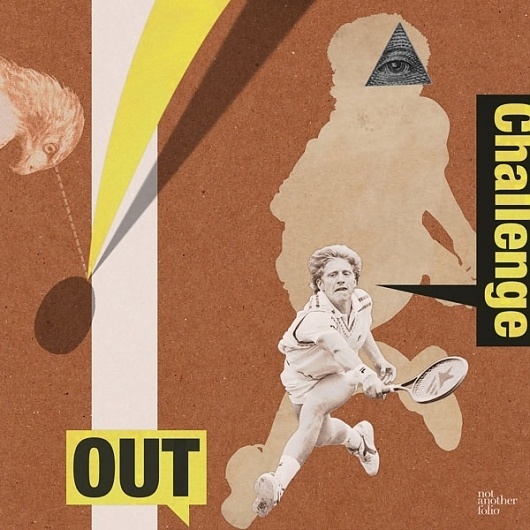 Tenez, Not Another Folio #sport #illustration #design #graphic