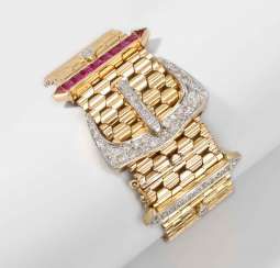 Diamant-Rubin-Bracelet