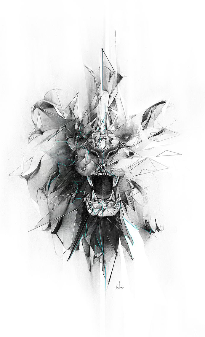 STONE LION by alexis marcou