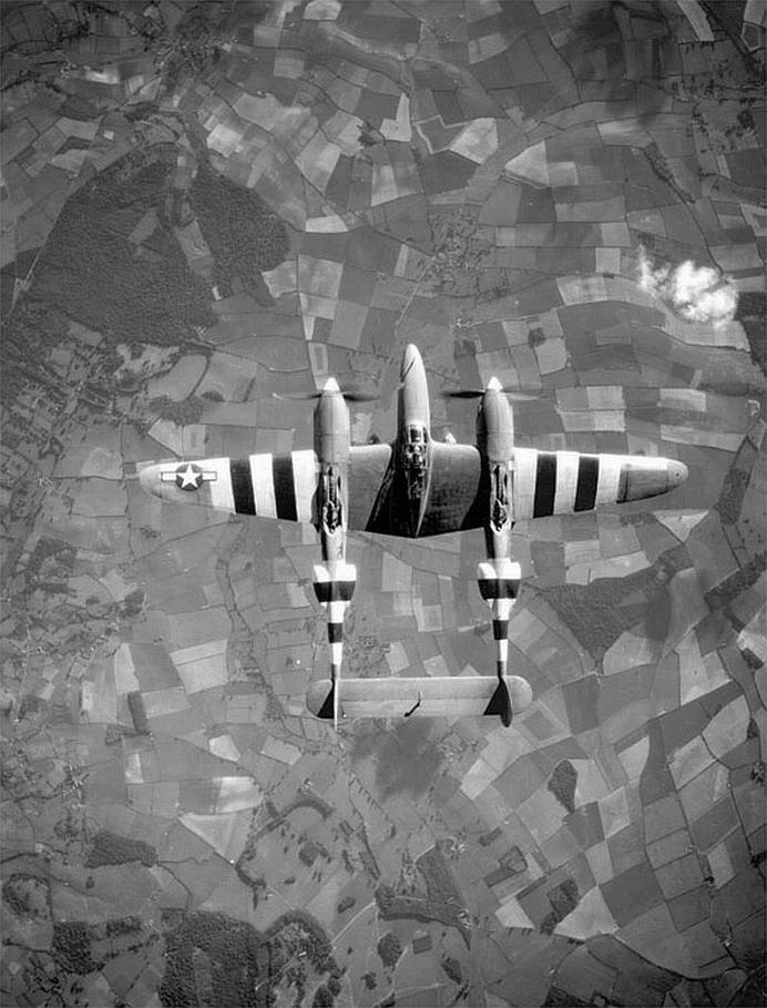 Tumblr #white #invasion #p-38 #wwii #stripes #aircraft #black #lightning #and