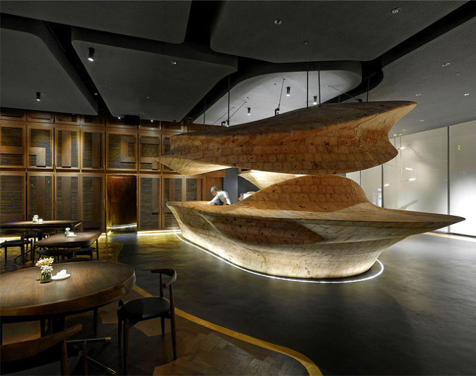 RAW Restaurant in Taipei - #decor, #interior, #restaurant,