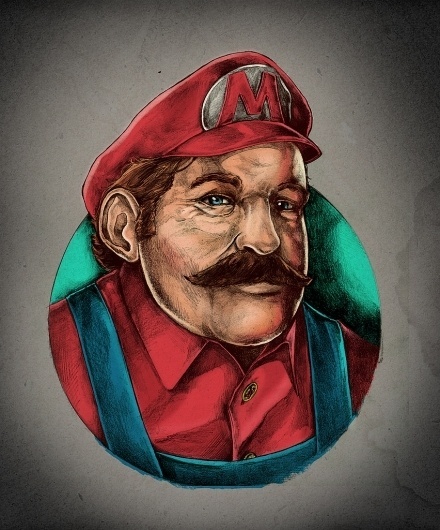 Todos os tamanhos | Super Mario | Flickr – Compartilhamento de fotos! #illustration #mario #videogame #super