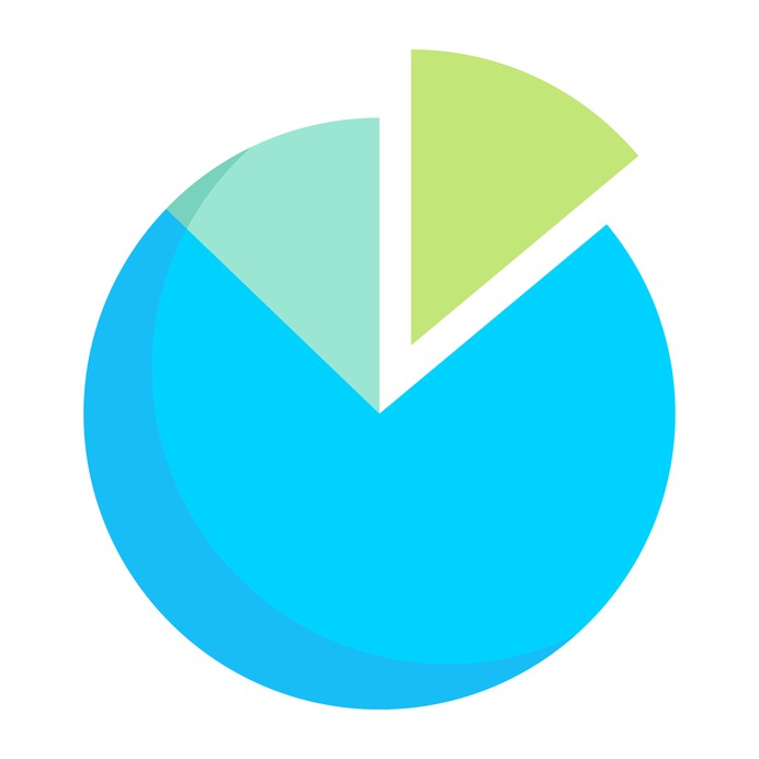 See more icon inspiration related to pie chart, statistics, financial, presentation, business, stats and finances on Flaticon.