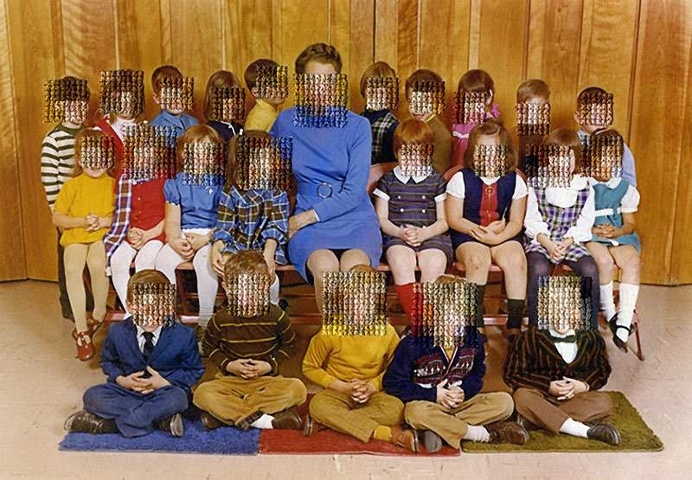 Hand Embroidered Analog Photography by Diane Meyer
