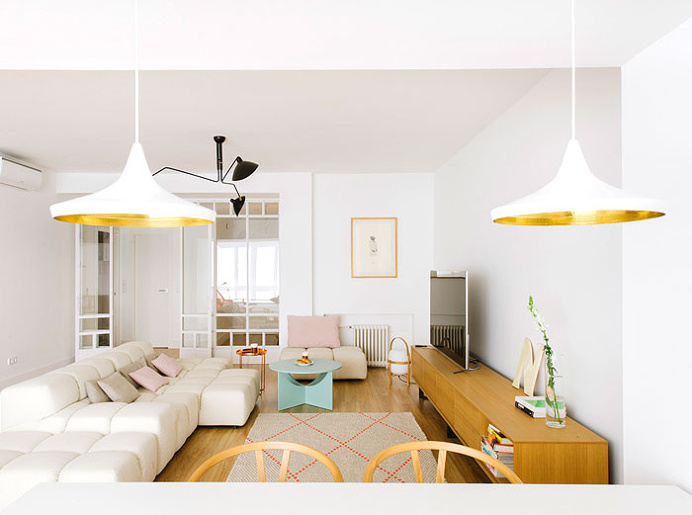 Inspiring Modern Apartment in Madrid by Nimu Studio - #decor, #interior, #homedecor,