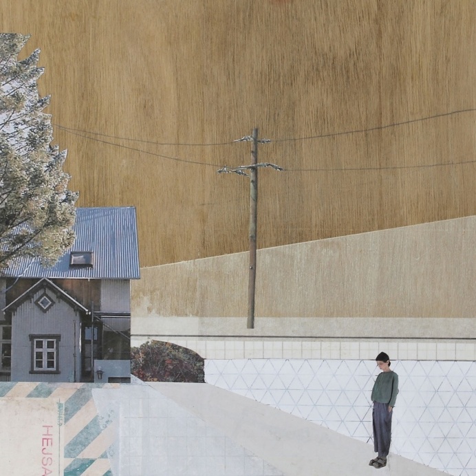 Mixed Media Collage Artworks by Mairi Timoney