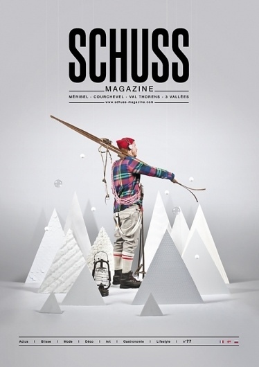 Schuss n°77 // Magazine on the Behance Network #handmade