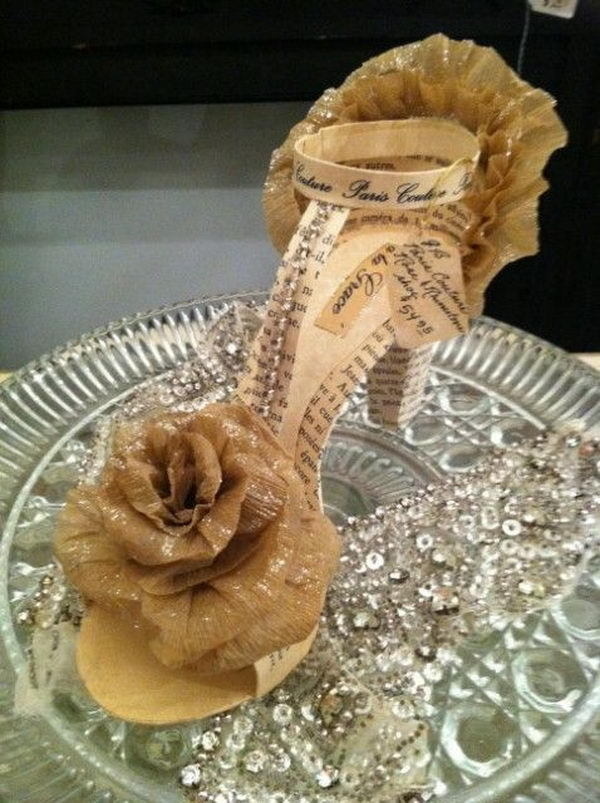 20 Creative DIY Shoes Decorating Ideas #fashion #diy #shoes #decoration