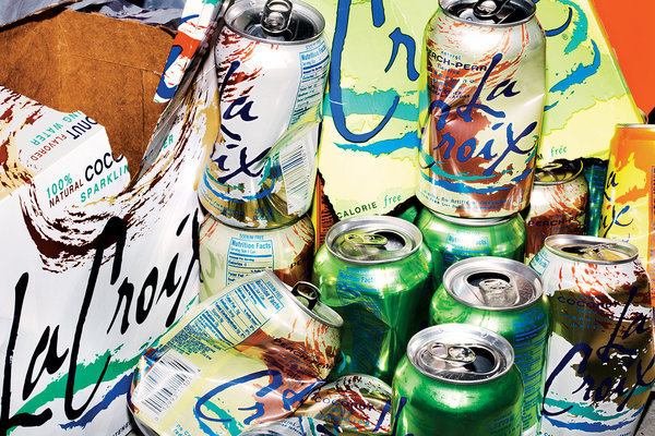 Letter of Recommendation: LaCroix Sparkling Water - NYTimes.com #script #packaging #croix #la #recycling #80s #brush