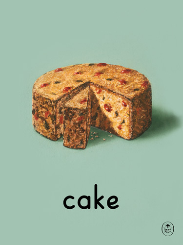 cake Art Print by Ladybird Books Easyart.com #print #design #retro #artprints #vintage #art #bookcover