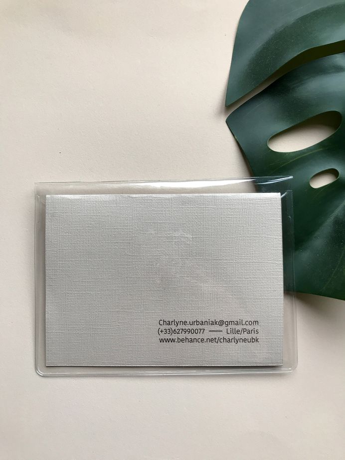 BONJOUR is a personal brand identity project created by Charlyne Urbania, a graphic designer from France. The artist's identity is clean and minimal, whilst portraying a sense of unique individuality in its use of deconstructed typography and transparent plastic. For more of the most beautiful designs visit mindsparklemag.com