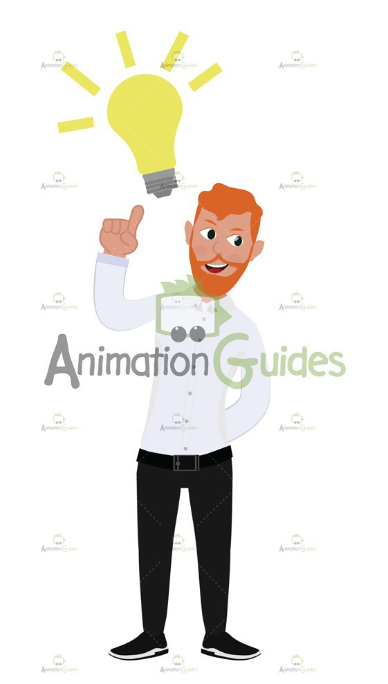 David Office Worker Free Illustrations Pack