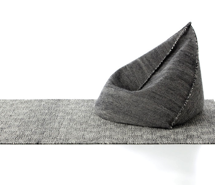 Handmade Poufs, Cushions and Carpets by Gandia Blasco - #textile, #design, #fabrics, #patterns