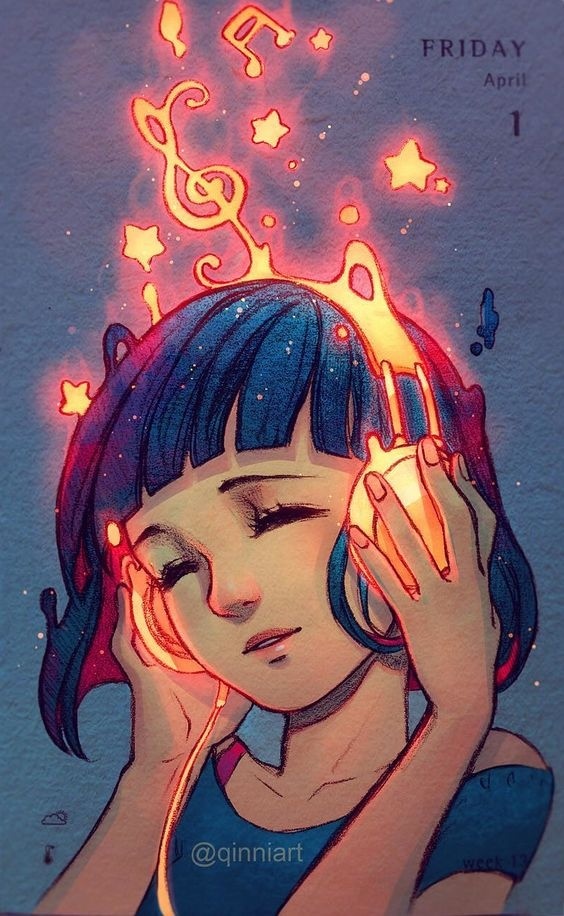 Burning Qinni Pencil & Digital 2016
