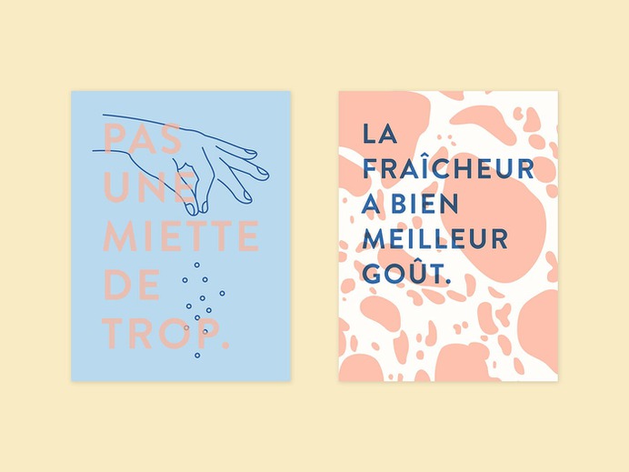 La Fille du Boulanger - Mindsparkle Mag Beautiful rebrand for La Fille du Boulanger, a gourmet bakery, created by Simon Laliberté in Montréal. #branding #corporate #design #identity #color #photography #graphic #design #gallery #blog #project #mindsparkle #mag #beautiful #portfolio #designer