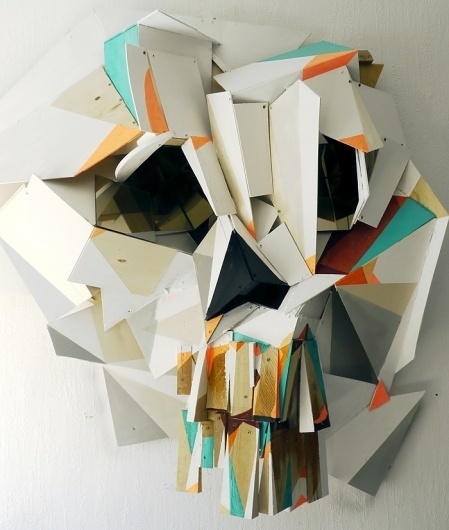 Objects : Clemens Behr #skull #art #intallation