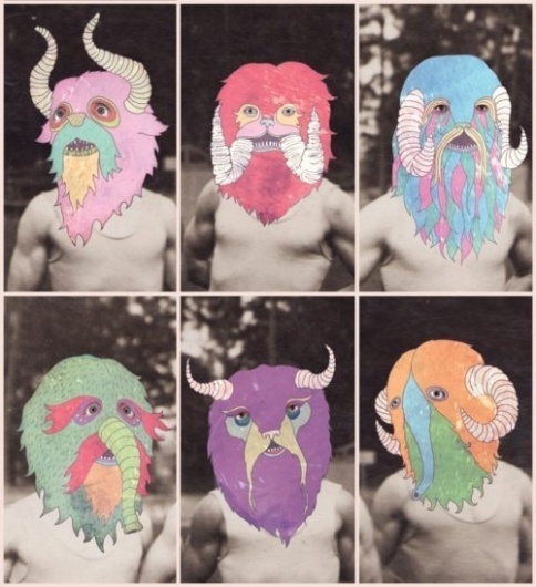 Artistic Madre #illustration #photography #horns #monster #drawing