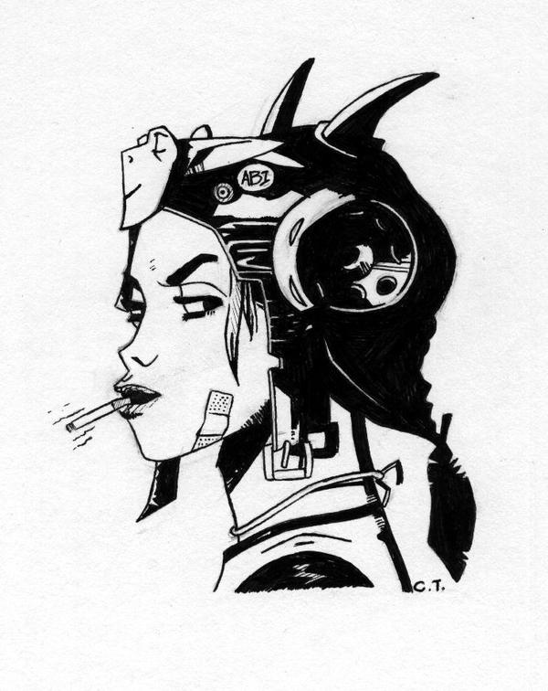 Tank Girl I by skate alco on deviantART #jamie #hewlett #tank #girl