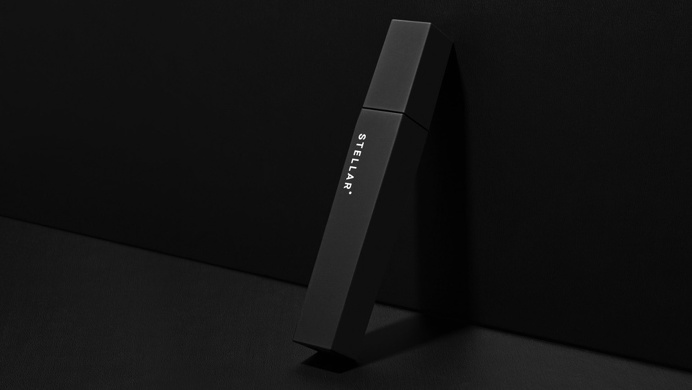 Typography, packaging, Stellar, Bruce Mau Design, white, black, product, product photography