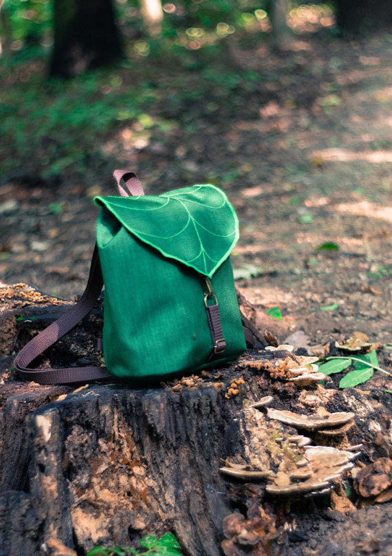 leaf, bag, backpack