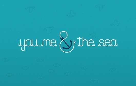 Ed Nacional | design / typography / illustration #typ #you #sea #typography
