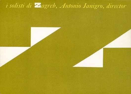 Chermayeff and Geismar for Concert Associates: I Solisti di Zagreb | Flickr - Photo Sharing! #chermayeff #geismar #and