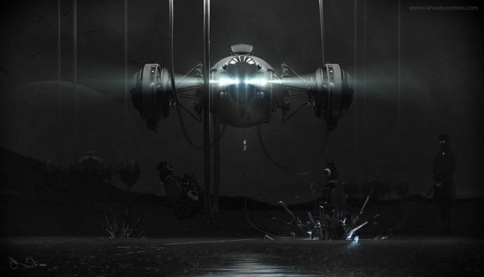 Sci-Fi Digital Illustrations by Patrick A Razo