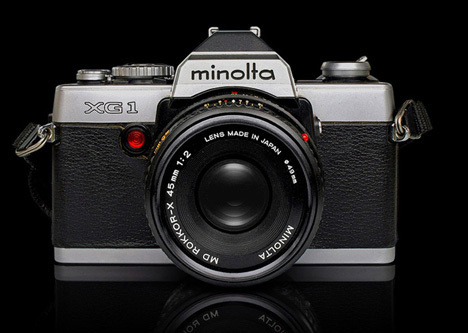 Minolta SLR #design #retro #photography #industrial #vintage
