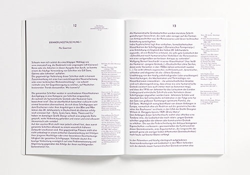 Slanted - Typo Weblog & Magazin - Das Gefühl Typografie - Alles über Schriften, Fontlabels & Design #slanted #grotesque #design #graphic #editorial #magazine #typography