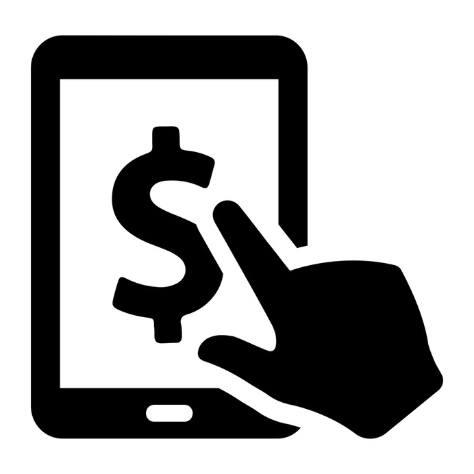 See more icon inspiration related to ipad, tablet, touch screen, electronic, dollar symbol and technology on Flaticon.
