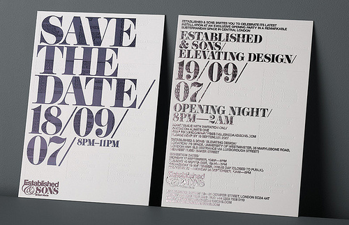 Invitation - Didoni #typface #invitation #didoni #type #typography