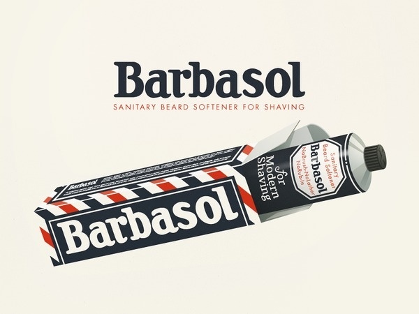 Barbasol #dribbble #50s