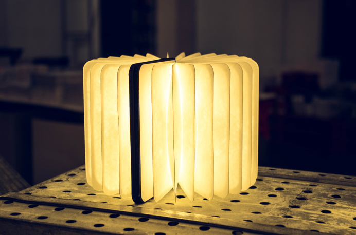 Portable Book-Shaped Lamp